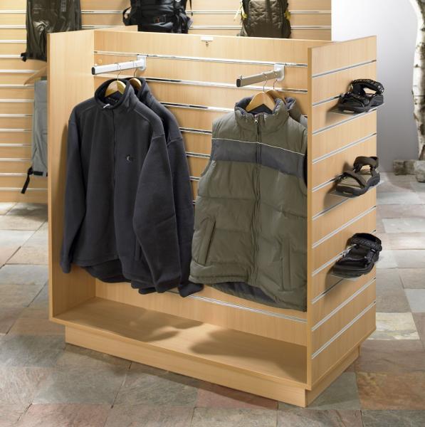 Clothing Display Shelving Stand