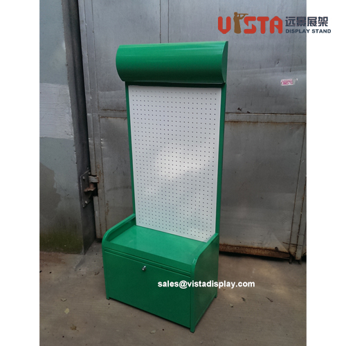 Customized Removable Free Standing Metal display Stand Trading Rack