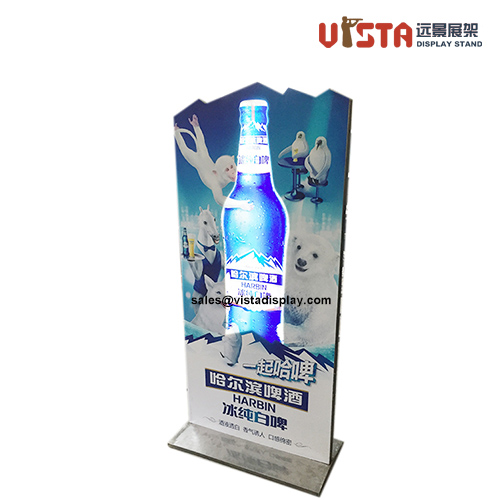  Flashing Sign Metal Beverage Display Stands